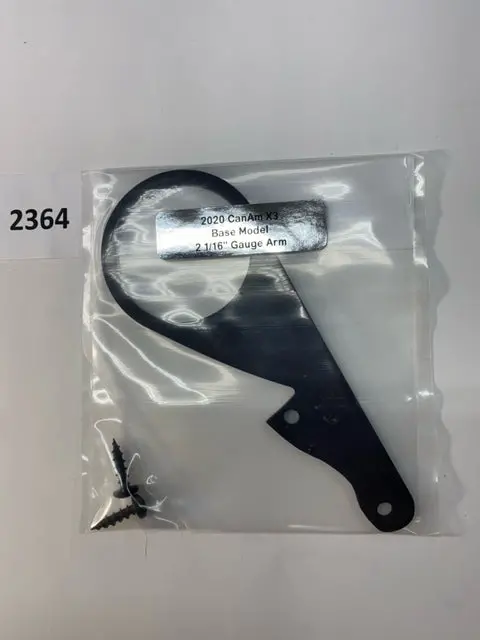 Canam X3 2021-2022 (Base Model) 2 1/16" Gauge Arm Mount By: Dezert Freaks 1