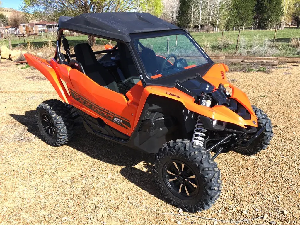 Bent Metal 2016-2017 Yamaha Yxz Full Front Glass Windshield 1