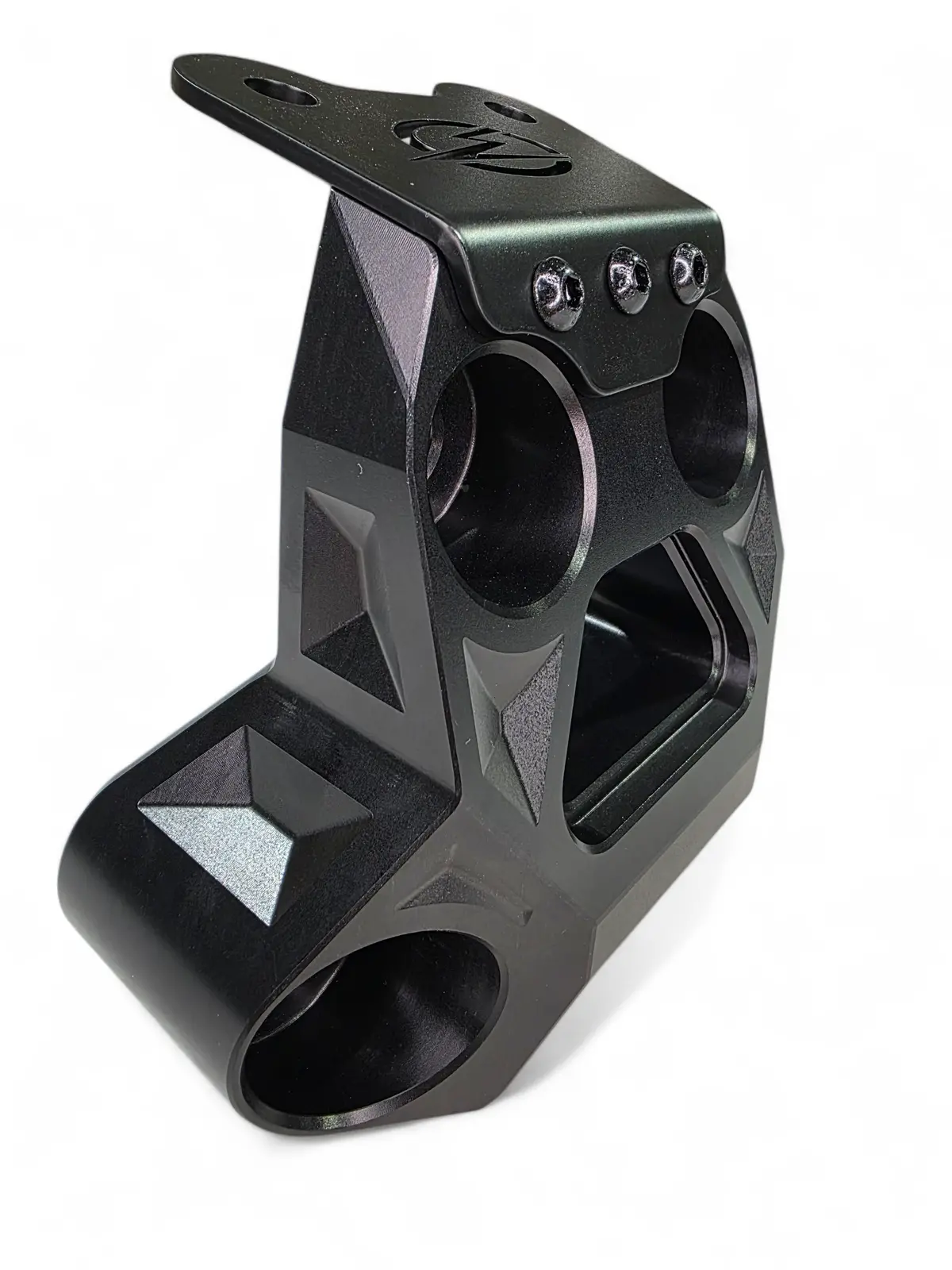 Elektric Offroad Designs 2024+ Can Am Maverick R Billet Radius Rod Plate (Black) 1