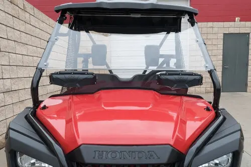 Windshield Versa-Vent (Scratch Resistant Poly) – Honda Pioneer 500 By Seizmik 1