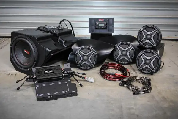 Polaris Rzr Xp 1000 And Xp4 1000 Complete Ssv Works 5 Speaker Plug-And-Play System 2