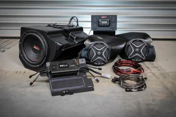 Polaris Rzr Xp 1000 And Xp4 1000 Complete Ssv Works 3 Speaker Plug-And-Play System 2