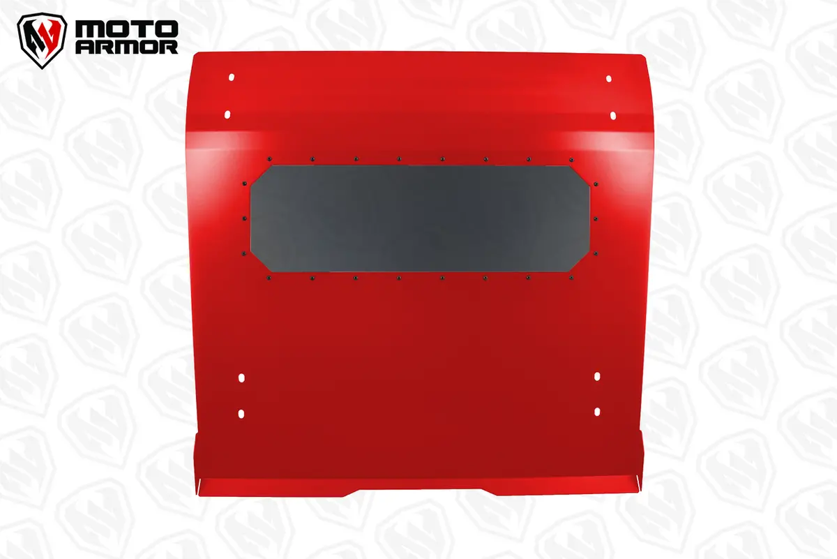 Moto Armor Aluminum Roof (With Sunroof) Rzr Pro Xp 2 & Rzr Turbo R 2 Seat Red 2