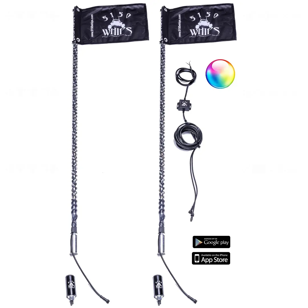 5150 Whips - 187 Led Whip (Pair) 1