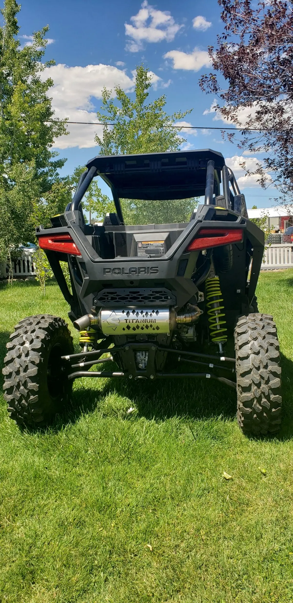 Rzr Xp Titanium Muffler By Diamond S 2