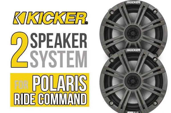 Polaris Rzr Xp Turbo S Complete Kicker 2 Speaker Plug-And-Play System 1