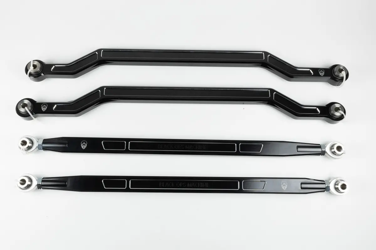 Polaris Pro R / Turbo R Billet Radius Rods By Blackops Machine 1