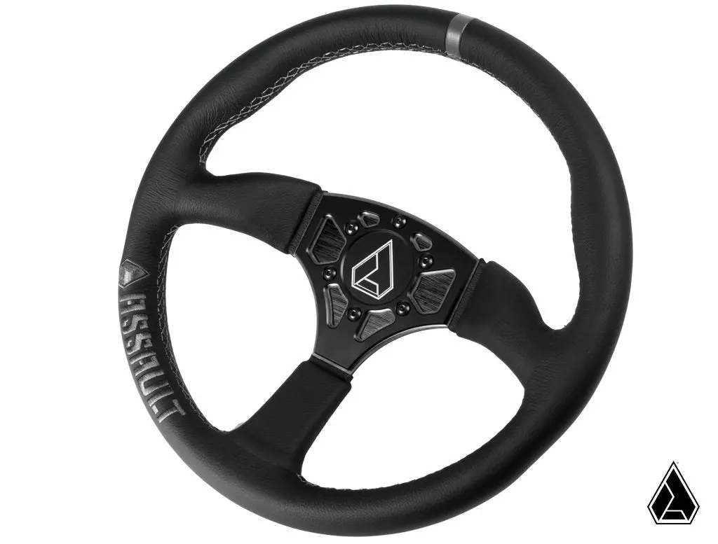 Assault Industries 350R Leather Utv Steering Wheel 1
