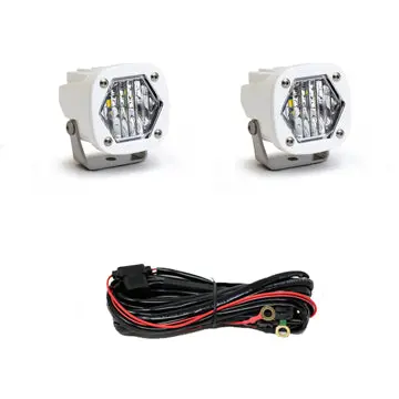 S1, Wide Cornering Led, White By Baja Designs 1