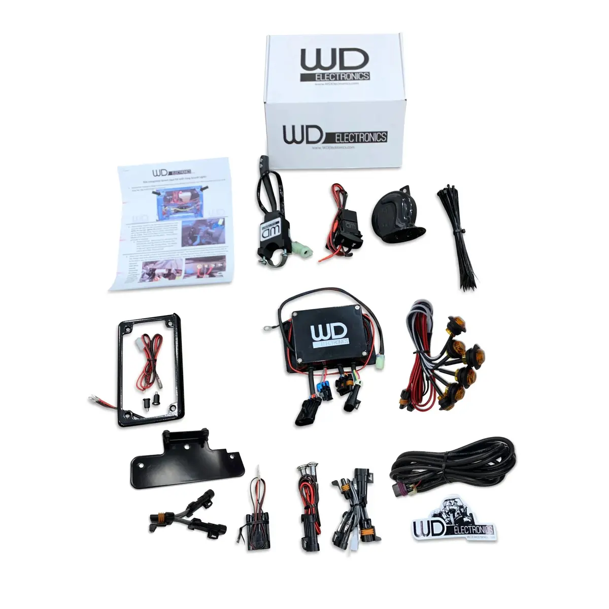Wd Electronics - Can-Am Brp Trail/Sport Turn Signal Kit 3