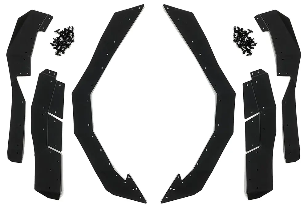 Polaris General Xp Fender Flares (Full Set) By Spike Powersports 1