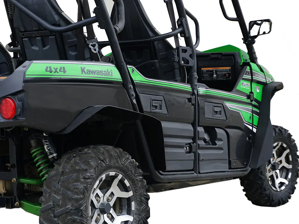 Kawasaki Teryx-4 2016+ Fender Flares (Set Of Four) By Spike Powersports 1