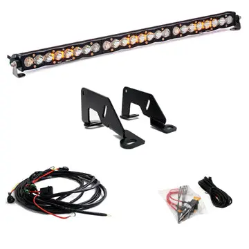 Baja Designs Polaris S8 30 Inch Roof Mount Light Bar Kit - Polaris 2020-21 Rzr Pro Xp; 2022 Rzr Turbo R 1