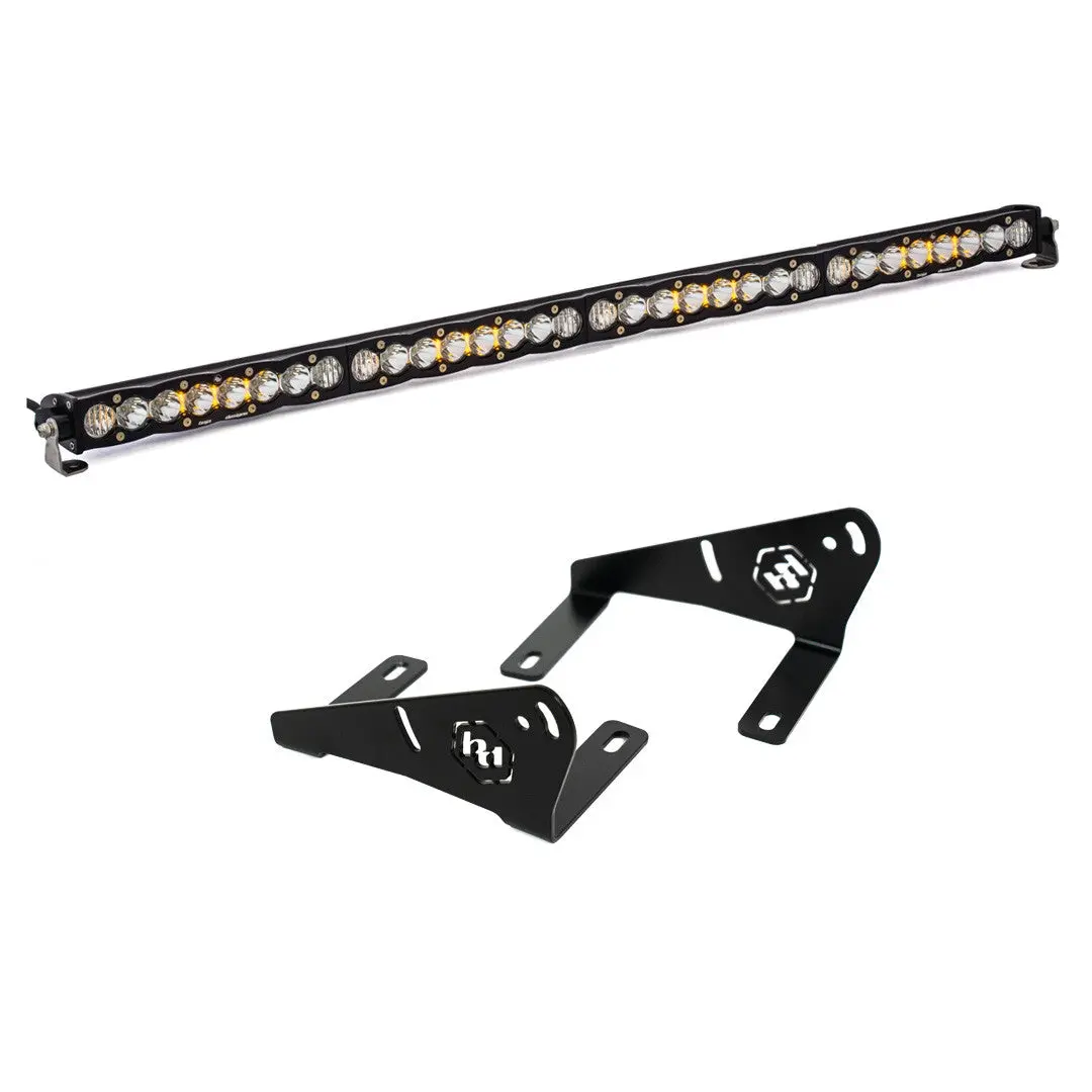 Baja Designs Polaris 2022 Rzr Pro R S8 40" Light Bar Roof Kit 1