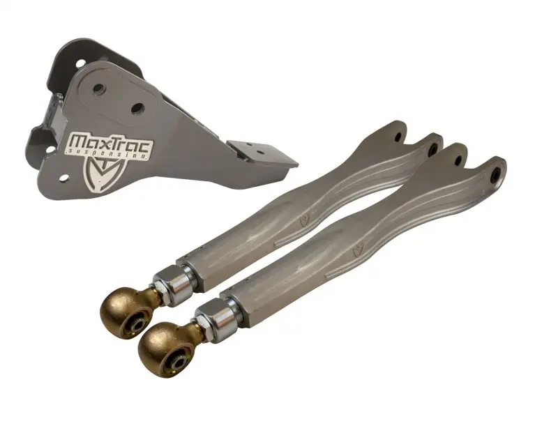 Maxtrac 17-19 Ford F-250/350 4Wd Dually 4In & 6In Lift Kit - Front Driver 4-Link Arms/Brackets 1