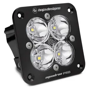 Squadron Pro Led Light - Black Flush Mount By: Baja Designs 1