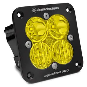 Squadron Pro Led Light - Black Flush Mount By: Baja Designs 3