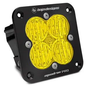 Squadron Pro Led Light - Black Flush Mount By: Baja Designs 5