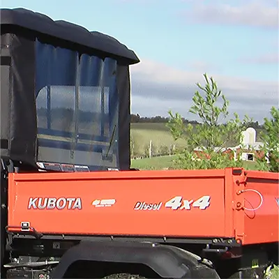 Falcon Ridge Soft Rear Panel - Kubota Rtv 900 | X900 | X1120d | Xg850 Sidekick 1