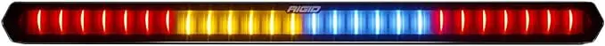 Rigid Chase Rear Facing 27 Mode 5 Color Led Light Bar 28 Inch, Surface Mount 1