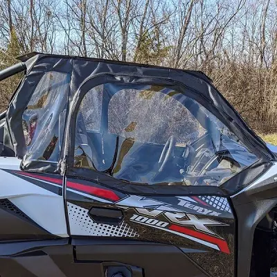 Highlifter Falcon Ridge Soft Upper Doors - Kawasaki Teryx Krx 1000 - With Zipper 1