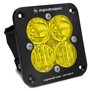 Squadron Sport Led Light-Black Flush Mount By: Baja Designs 3
