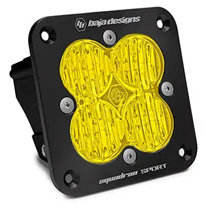 Squadron Sport Led Light-Black Flush Mount By: Baja Designs 5