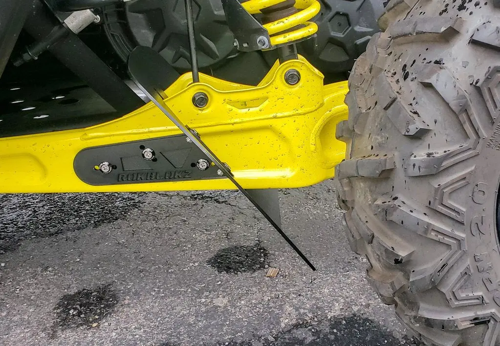 64" Can-Am Maverick X3 2017+ Trailing Arm Guards By Rokblokz 8
