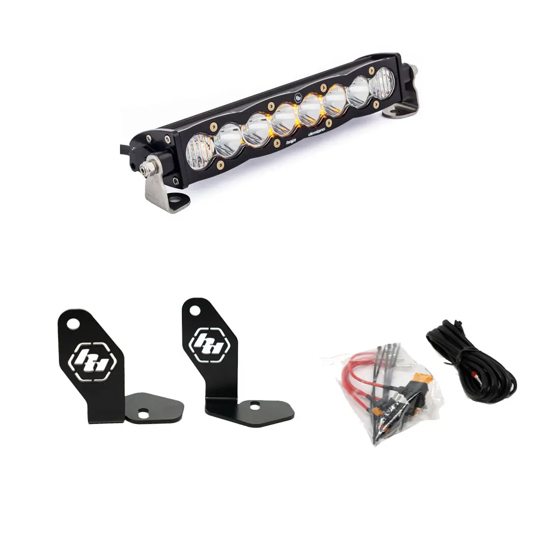 Baja Designs Polaris Rzr Pro R S8 10" Hood Mount Kit - Polaris Rzr Pro R 1