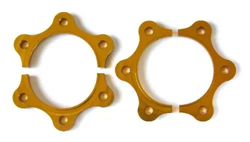 Blox Honda S2000 Racing Half Shaft Spacers-Silver (Recommended For Vehicles Lowered 1.25In Or More) 1