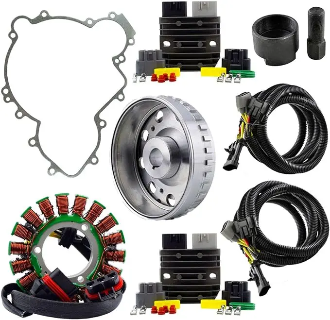 Stator/Voltage Regulator & High Output Flywheel For Polaris Xp, Pro Xp, Xp Turbo, Ranger, 900, General 1