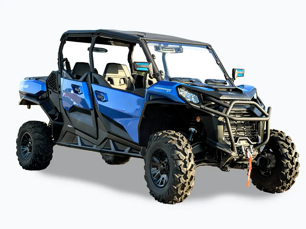Can Am Maverick Trail/Sport Full Windshield With Sliding Vent-Hc By Spike Powersports 2