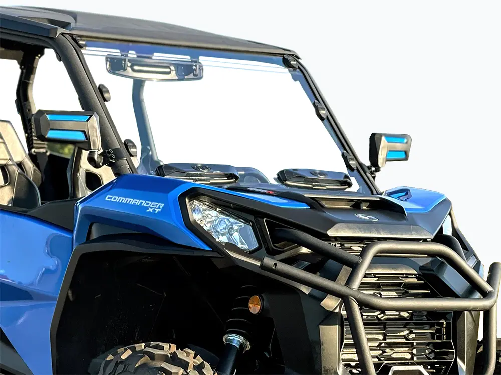 Can Am Maverick Trail/Sport Full Windshield With Sliding Vent-Hc By Spike Powersports 1
