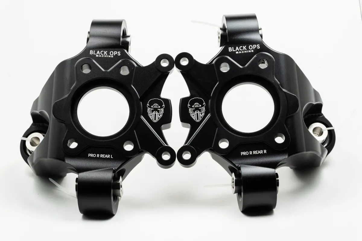 Pro R/ Turbo R Rear Knuckles By Black Ops Machine 1