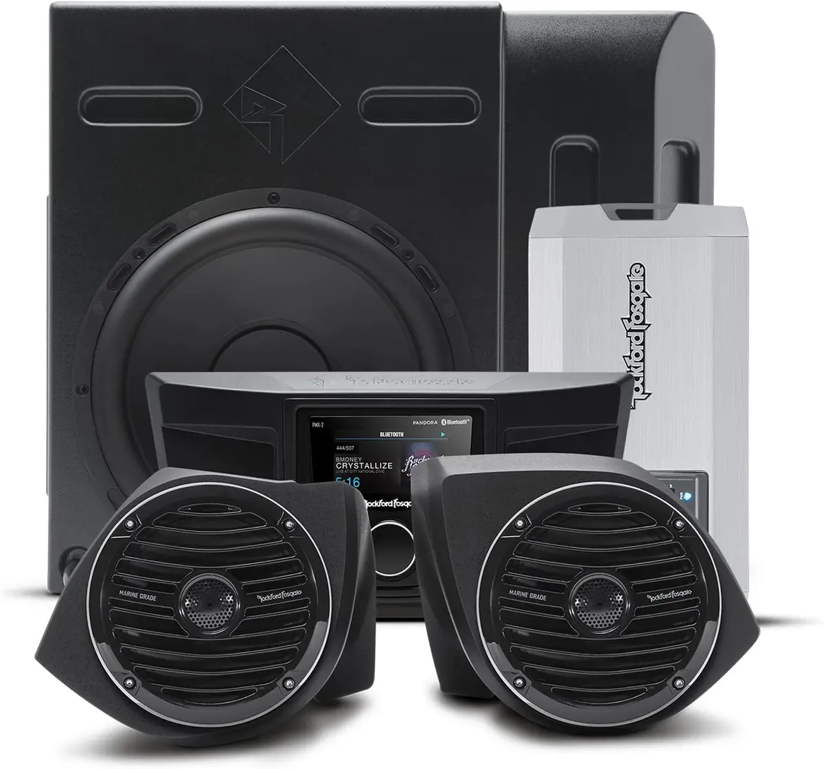 Rockford Fosgate Yamaha Yxz Stage 3 Kit 1