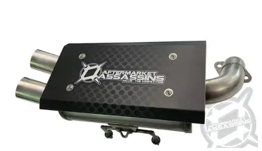 Stainless Slip-On Exhaust For Polaris General & Rzr 1000 S By Aftermarket Assassins 1
