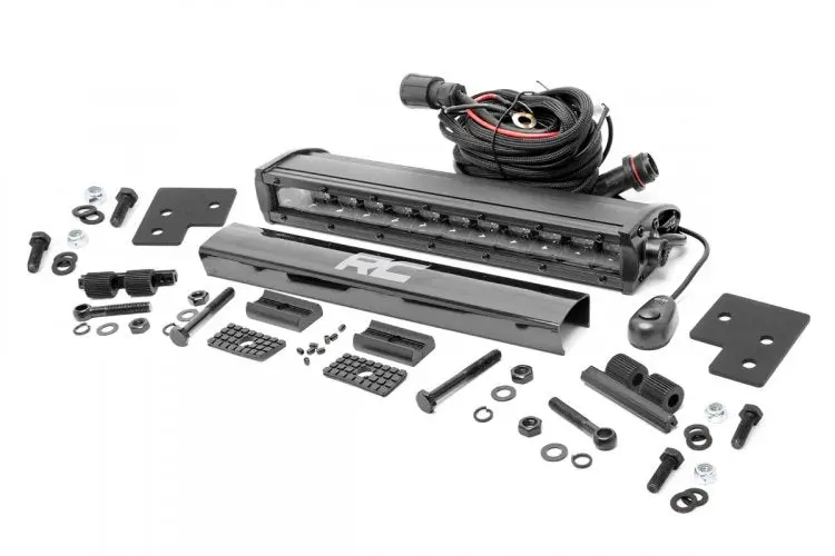 Rough Country Polaris 12-Inch Led Bumper Kit (19-22 Ranger) 1