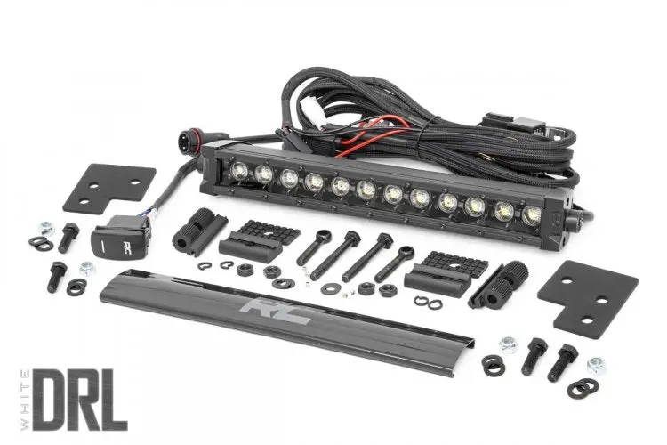 Rough Country Polaris 12-Inch Led Bumper Kit (19-22 Ranger) 2