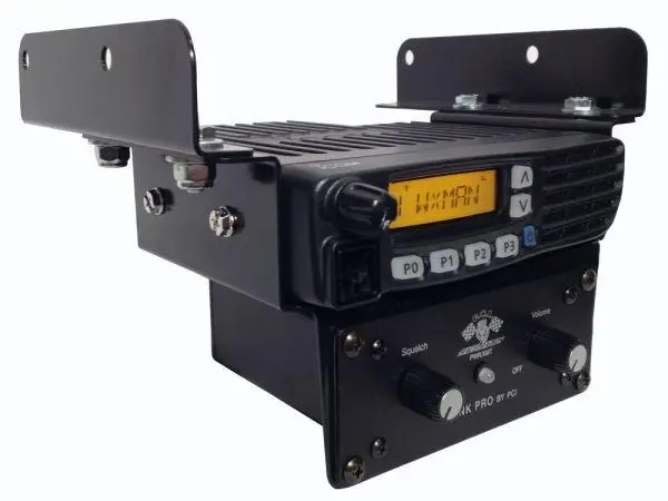 Polaris Rzr No Box Icom Radio And Intercom Bracket By Pci Race Radios 1