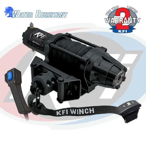 Kfi #As-50Wx 5000Lbs Assault Winch (Wide) 1