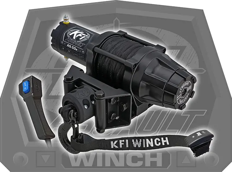 Kfi #As-50X 5000Lbs Assault Winch (Standard) 1