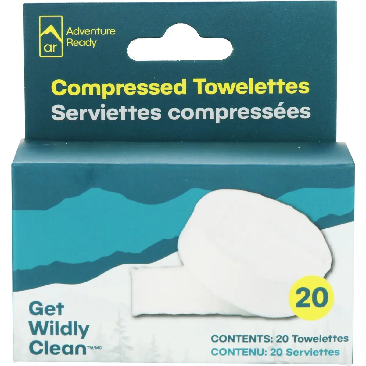 Adventure Ready Compostable Towelette Refill - 20 1