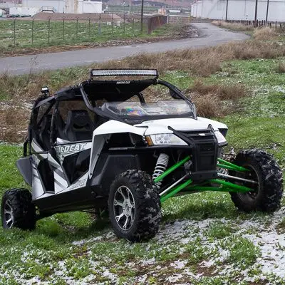 Motoroof Shade Roof – Arctic Cat – Wildcat X4 – Black 1
