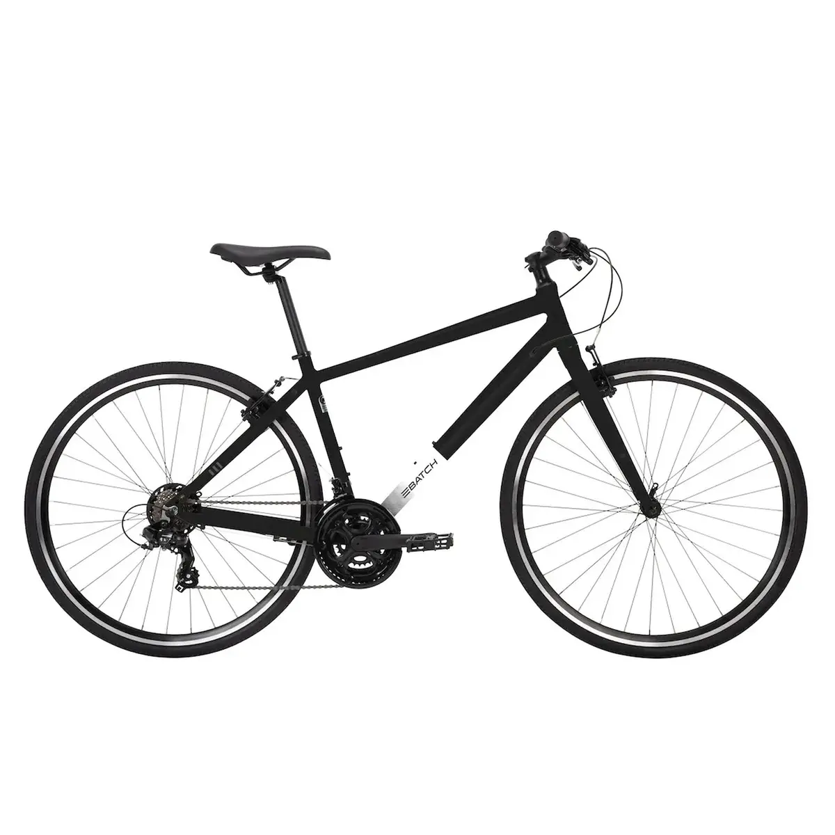 Batch Fitness Bike, 3 By 7 Speed, Matte Black S|M|L 1