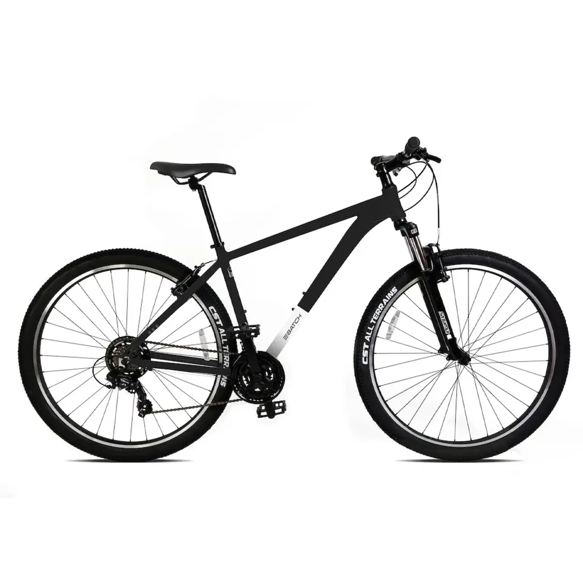 Batch Mountain Bike, 3 By 7 Speed, Matte Black | Large 29" 1