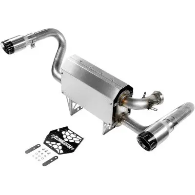 17-19 Can Am Maverick X3, Duel Muffler By B&M 1