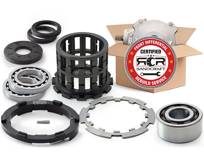 Sandcraft - Bulletproof Front Differential Re-Build – 2014-2022 Rzr 900 1