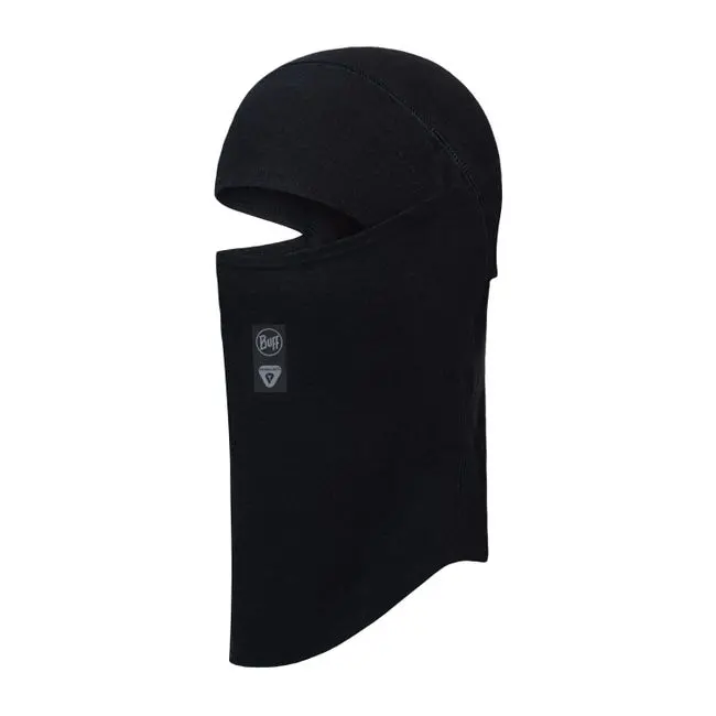 Buff Thermonet Hinged Balaclava Solid Black 1