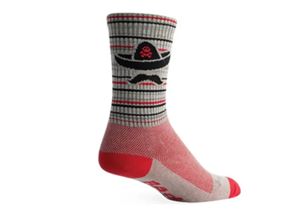 Bad Hombre 6" Crew Socks 1