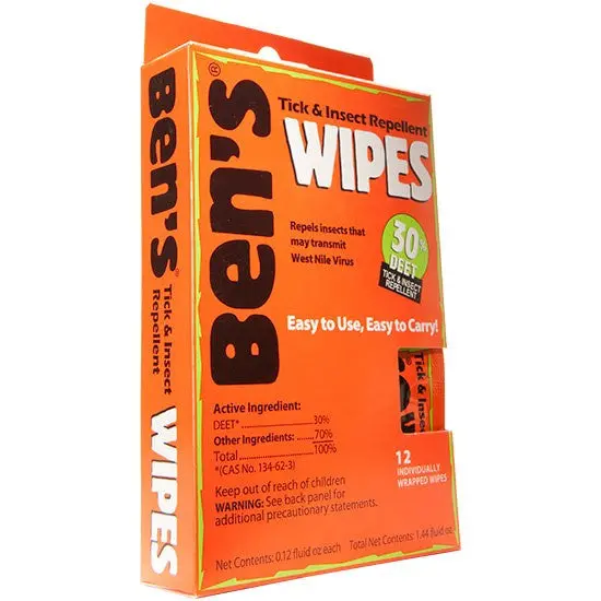 Ben's 30 Wipes - 12Pk 1